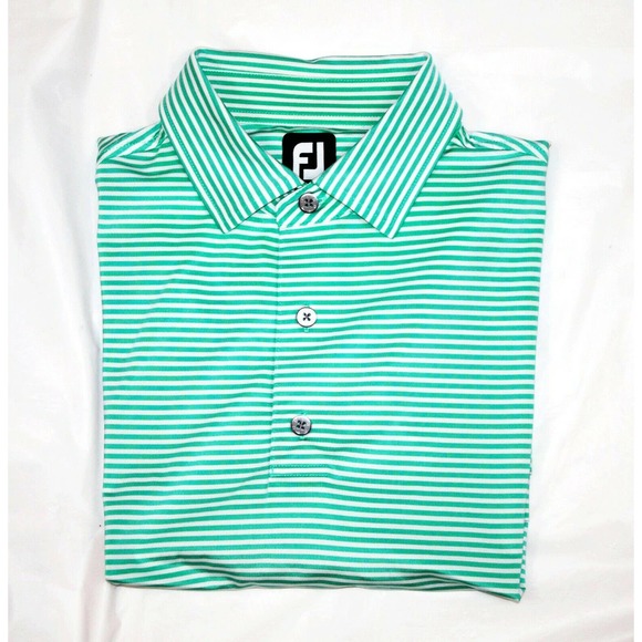 FootJoy Short Sleeve Golf Polo Shirt Size Large - Picture 6 of 7